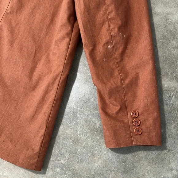 Vintage Linen Blend Blazer - Picture 8 of 13